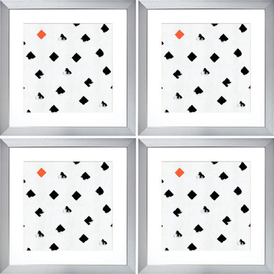Picture Frame - Set of 4 with Mat