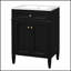 Charmant meuble-lavabo de 24 pouces d'inspiration française avec portes à fermeture douce, organisateurs et lavabo en céramique pour un rangement élégant-2043348603
