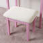 Ensemble coiffeuse et tabouret de maquillage Moniys-634910849