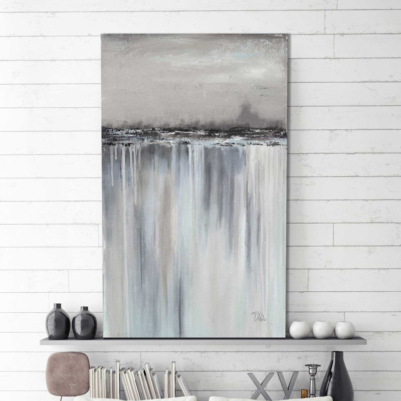 Paysage II - Reproduction d'art sur toile tendue, H 60 po x l 36 po x P 1,5 po