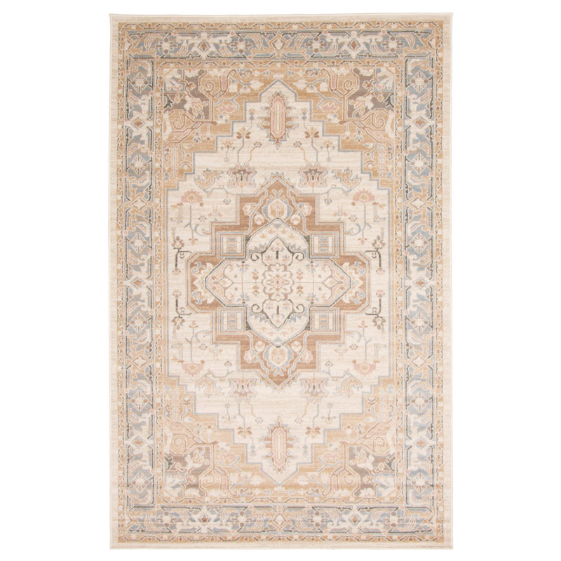 Katie Ivory Rug, Rectangle 5' x 8'