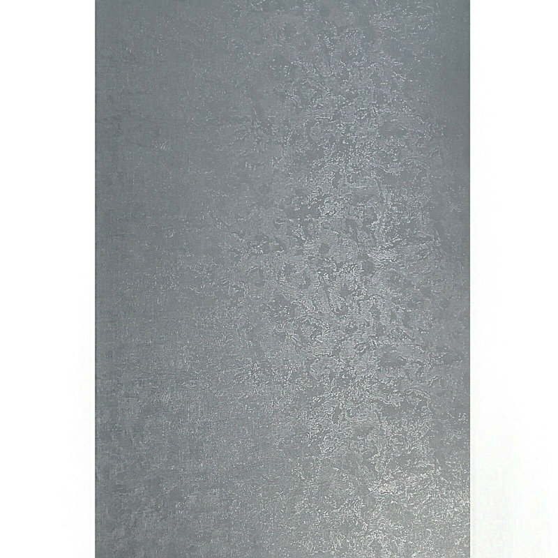 Papier peint texturé uni gris foncé texturé argenté