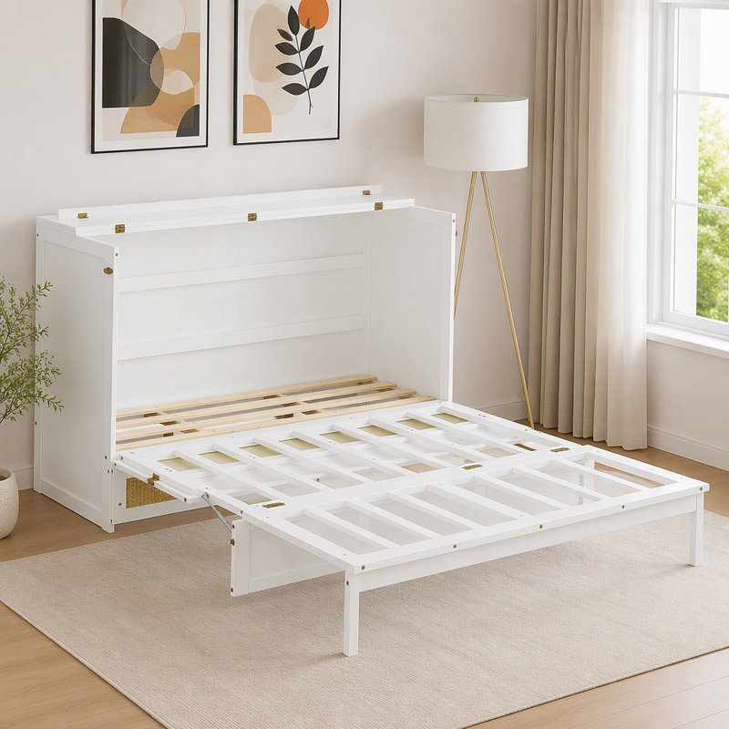 Lit escamotable avec tiroirs de rangement Murphy