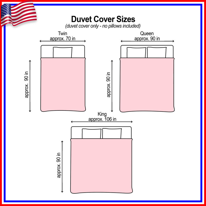 Solid Pink Background Duvet Covers, Twin