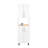 Perry Microwave Pantry, White