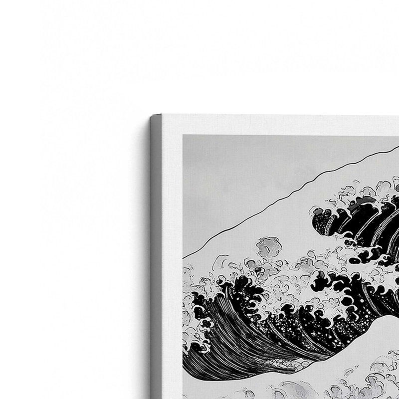 Toile tendue Blackwater Rise, H 18 po x l 12 po, Toile tendue
