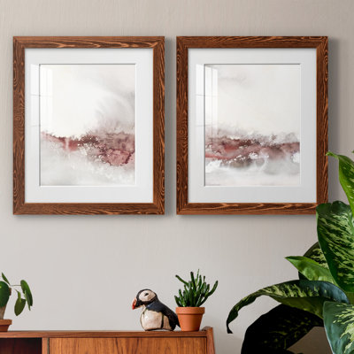 " Soft Waves I " 2 - Pieces
