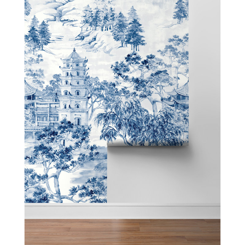 Papier peint adhésif Bluestone Misty Mountain
