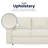 Stearns & Foster® Paolo 82 in. Queen Sofa Bed with 5in. Memory Foam Mattress - Ivory-374975180