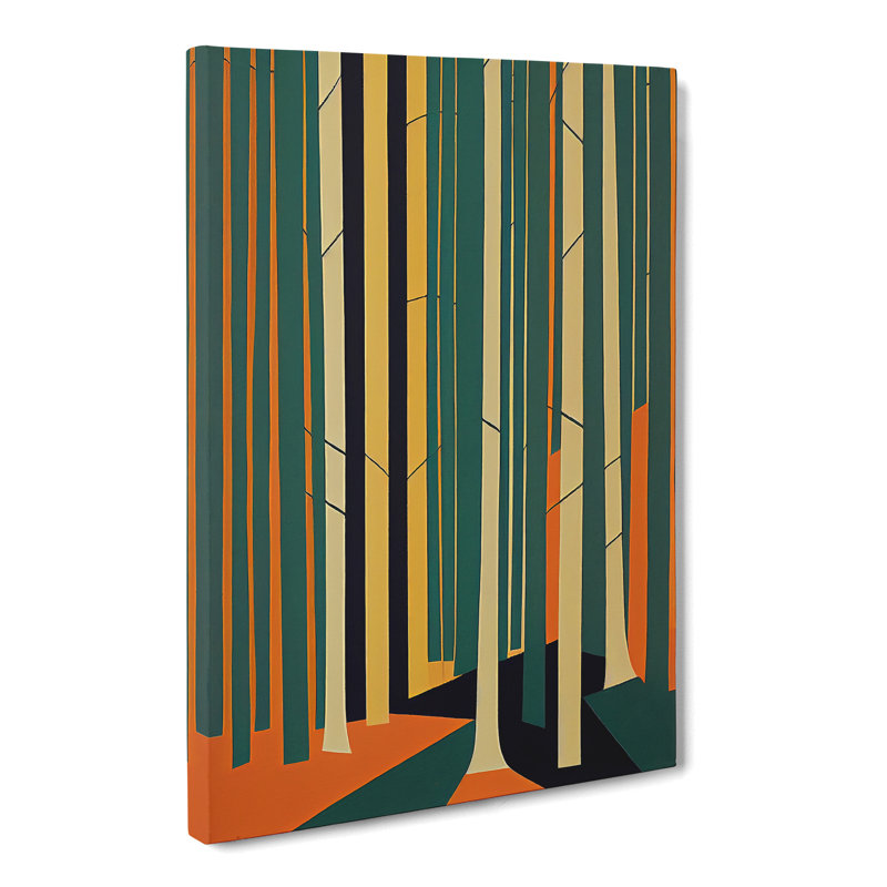 Unique Forest Vol.4 - Wrapped Canvas, 50cm H x 35cm W x 3cm D