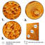 «Abstract Orange Swirl Collages I», art mural abstrait-593515578-593515715