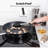 U-Taste 600ºF Heat-Resistant Silicone Kitchen Tongs: 7+9+12 Inch Heat Resistant Cooking Tong Set-75903809