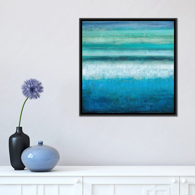 «Aqua Tranquility» par Taylor Hamilton, impression sur toile tendue