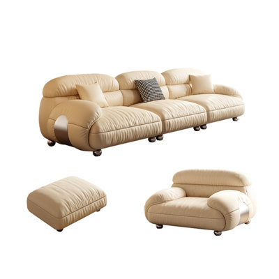 Traditional Chinese style straight row sofa set