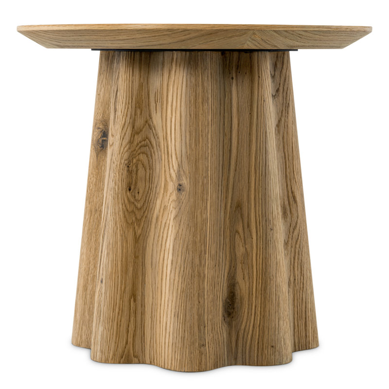 End Table, Warm Oak