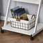 Correia Mobile Computer Desk Z-Shaped Writing Desk 4 Wheels-1538988126