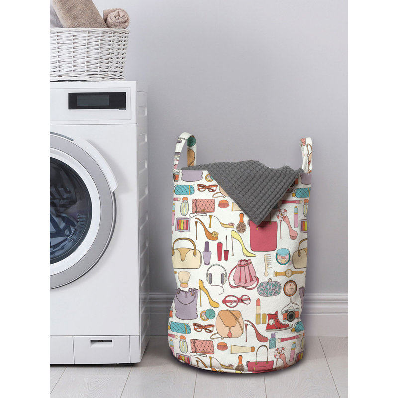Fabric Laundry Bag with Handles