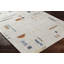 Tapis taupe / jaune Watkins-70926815