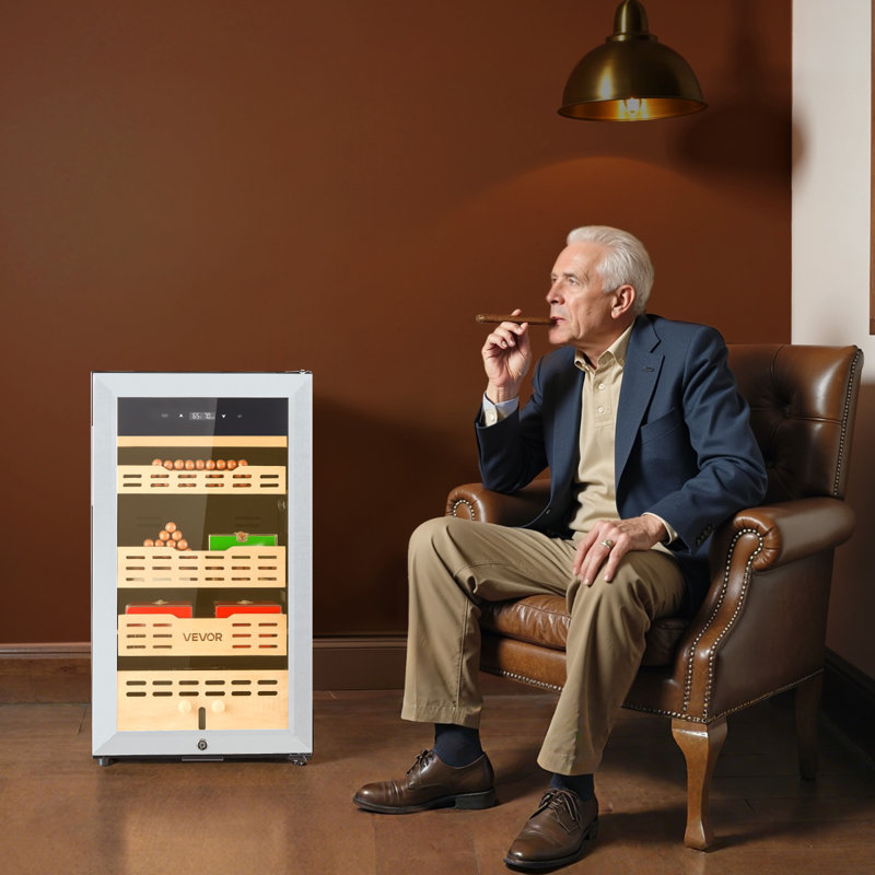 Armoire à cigares 75L avec refroidisseur à compresseur