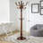 Freestanding Heavy Duty Coat Rack With 11 Smooth Hooks, Vintage Style Wooden Coat Tree With Stable Disc Base For Entryway, Bedroom Or Office-1758266292