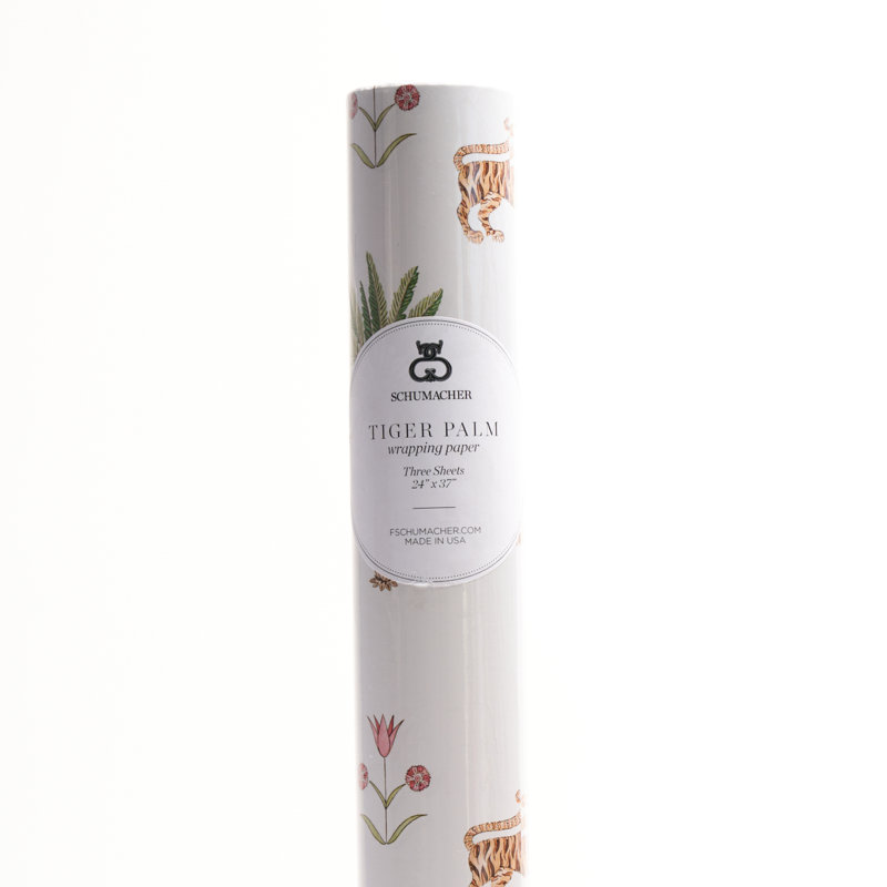 Papier d'emballage Tiger Palm