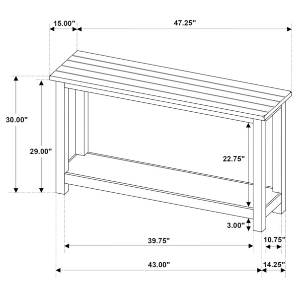 Dimensions du produit