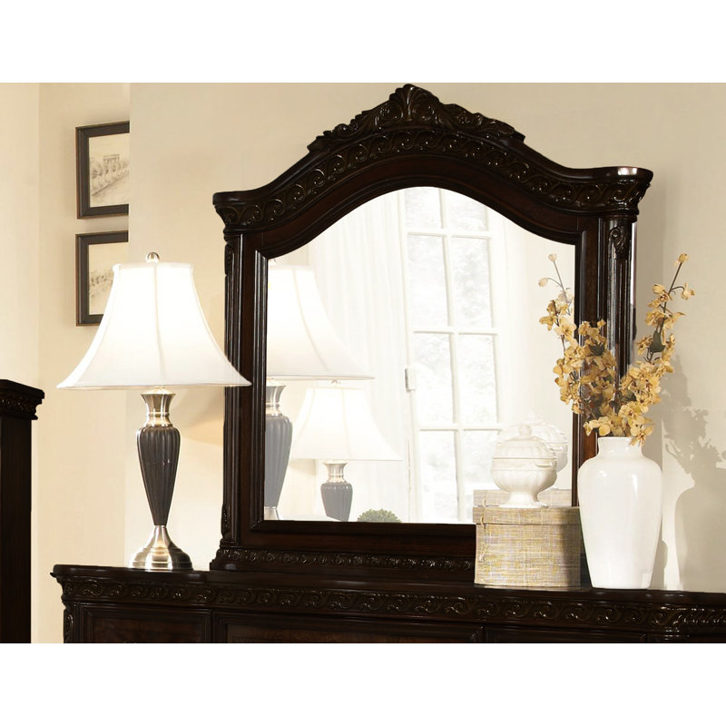 Holst Wood Flat Wall Mirror