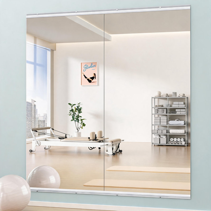 Grand miroir 2 pièces, H 71 po x l 32 po