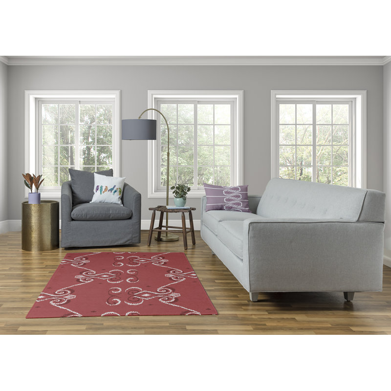 Shrinivas Chenille Ikat Indoor Rug, Rectangle 5' x 7'