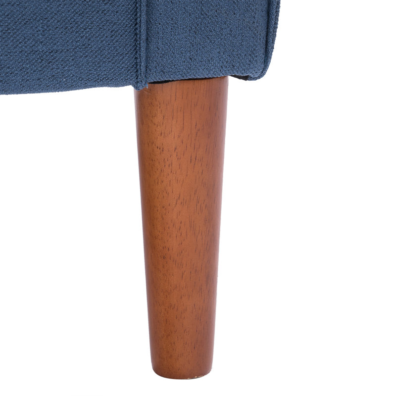 Fauteuil Charliese, Lin bleu