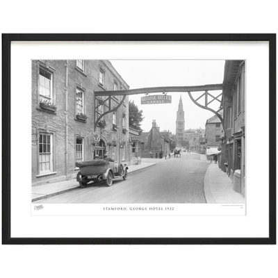Stamford, George Hotel 1922 by Francis Frith - Single Picture Frame Print