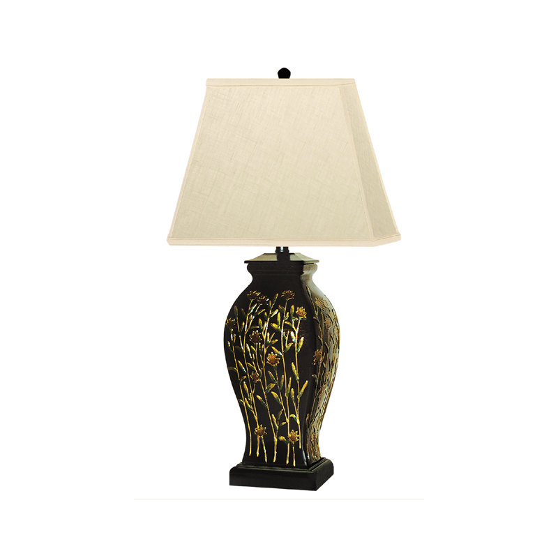 Lampe de table 29" longues fleurs