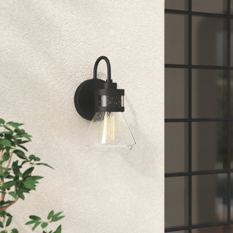 Naomi Steel Wall Light, 10.75" H x 6" W x 7" D