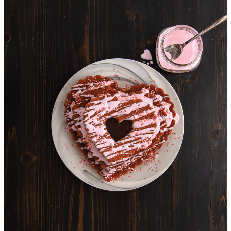 Nordic Ware Tiered Heart Bundt Pan