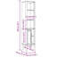 Solid Wood Bathroom Cabinet-30647215