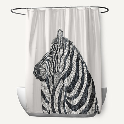 Menara Floral Shower Curtain