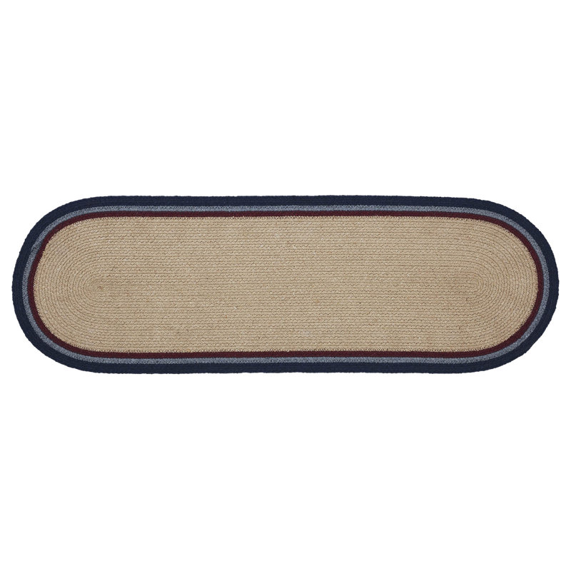 My Country Oval Runner Stencil Stars 12x60, 36" x 12"