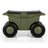 Rolling Garden Cart with Seat - Plastic Storage with Bench and Interior Tool Tray - Gardening Stool for Weeding and Planting by Pure Garden-101645369