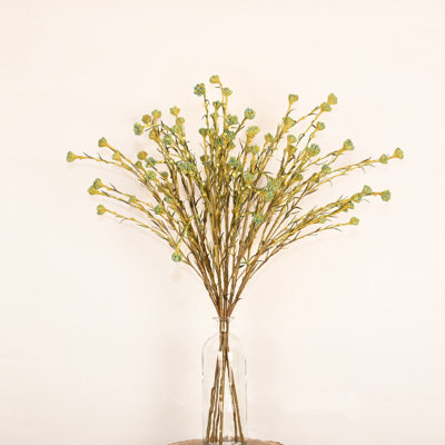 Arrangement floral de ferme artificielle de 28 po dans un vase d'eau artificiel, jets d'automne à longues tiges de fleurs artificielles pour la décoration intérieure