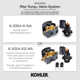 Kohler Devonshire Rite-Temp Bath and Shower Trim Set with Slip-Fit or NPT Spout, Valve Not Included