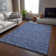 Premium Machine Washable Cerrito AMF514 Navy Rug