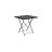 Commercial Grade 28" Square Indoor-Outdoor Steel Folding Patio Table-2011450499