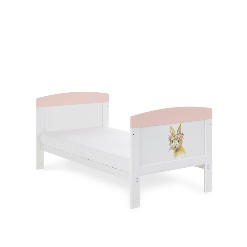 Grace Inspire Cot Bed - Water Colour Rabbit