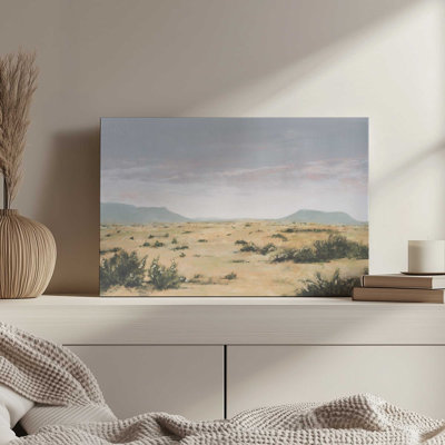 Arid Plateau I by Michael Willett Canvas Art Print