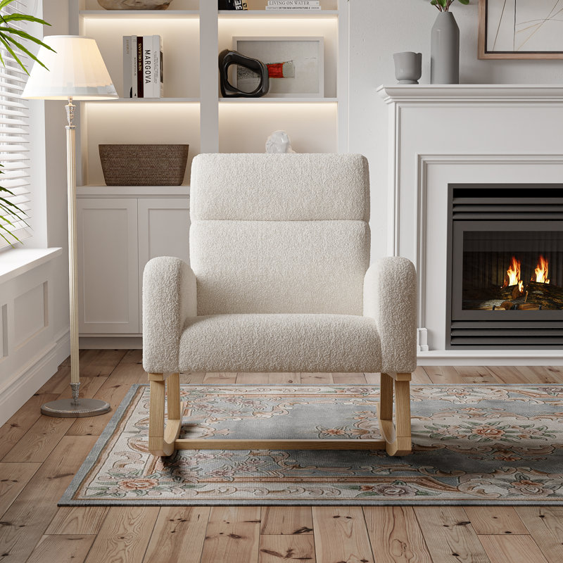 Rocking Chair, Beige