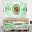 Tapisserie de psychédélique relaxing abstract green light art-28497832