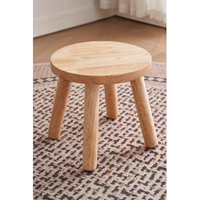 Solid Wood Accent Stool