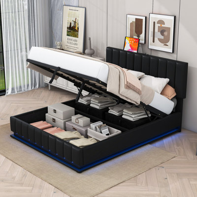 Lit standard avec rangement Beulah