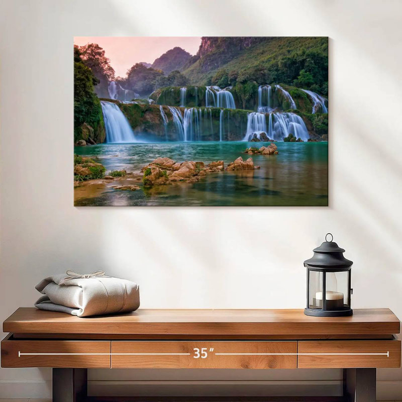 Cascade Alvord Ban Gioc, H 16 po x l 24 po