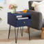 Table de chevet 1 tiroir en fer Adra-1162929787